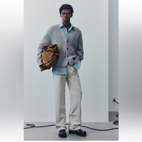 H&M Atelier Gray Relaxed Men Jeans